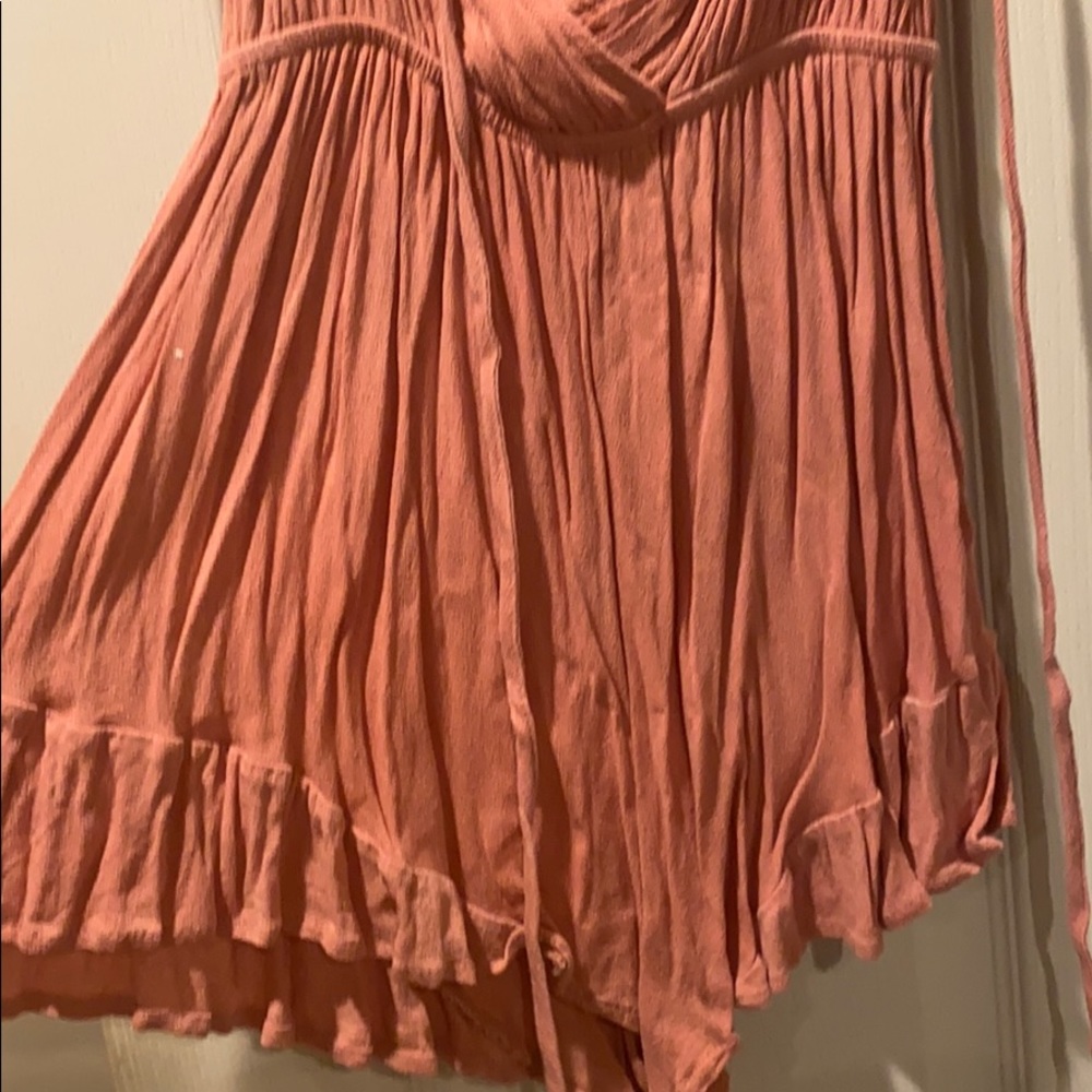Peach Romper! - Picture 2 of 4